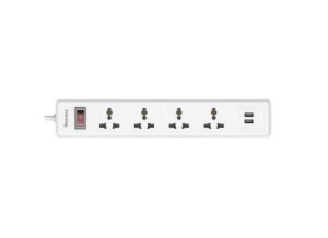 SSZ507-1-550x400-1.jpg Huntkey SSZ507 4Port + 2USB Port Power Strip