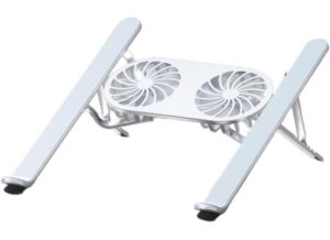 STAND-LAP-N3-FAN-550x400-1.jpg N3 Adjustable Aluminum Laptop Stand with Cooling Fan -Grey