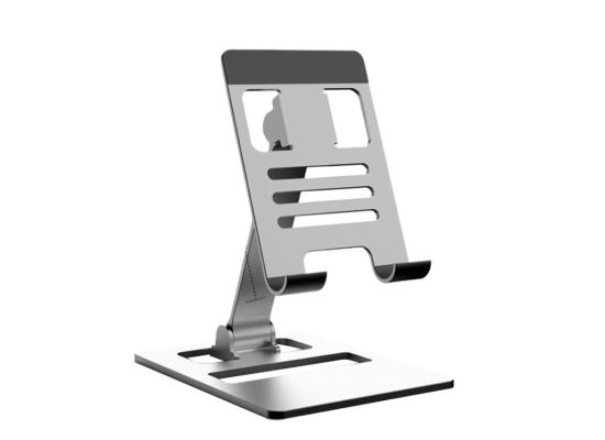STAND-T60-550x400-1.jpg T60 Foldable Height Adjustable Non-slip Aluminum Alloy Mobile Phone & Tablet Stand