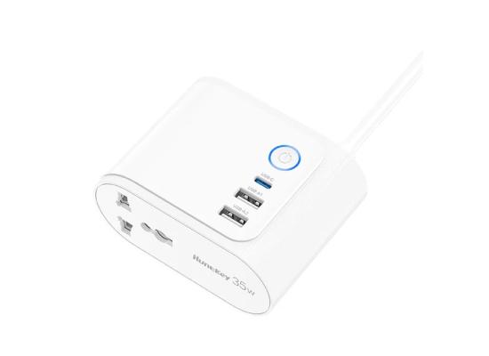 Huntkey SZF-207 Type-C 35W Charger Pub for Desktop UK Plug 1.8M