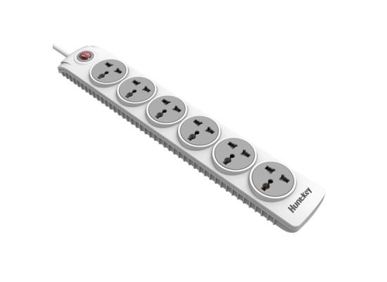 SZN601-1-550x400-1.jpg Huntkey SZN601 6 Port UK Plug Power Strip 3M