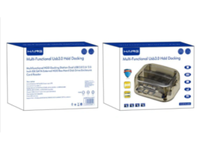 HAING HI-0576-U3D USB 3.0 HDD Docking IDE+SATA with USB Hub+Card Reader