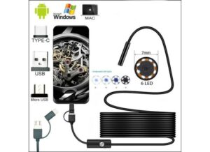 Softwire Waterproof PC Endoscope Camera-USB Type C/3.5M
