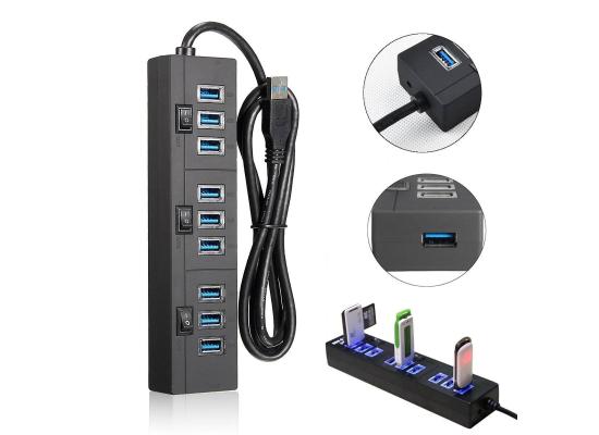USB-HUB-KP-015-550x400-1.jpg 10 Port USB 2.0 Hub Power Adapter