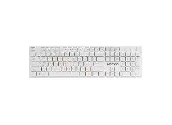 WK841-white-550x400-1.jpg MeeTion MT-WK841 Slim 2.4G Wireless Computer Keyboard -White
