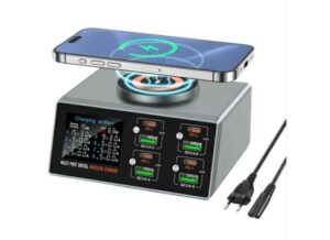 WLX-X9S-550x400-1.jpg 9 in 1 WLX-X9S Multi Port Digital Desktop Wireless Charging Station