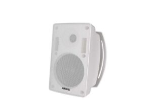 WS-6560-W-550x400-1.jpg AISP WS-6560 6.5" 1" Indoor Wall Mount Speaker with Power 60W -White