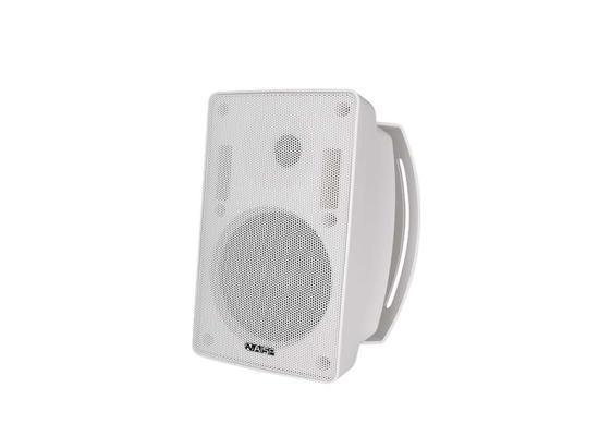 WS-6560-W-550x400-1.jpg AISP WS-6560 6.5" 1" Indoor Wall Mount Speaker with Power 60W -White