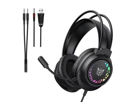 ONIKUMA X92 RGB Wired Gaming Headset 1 Pin