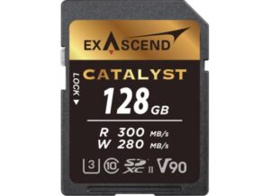 exascend_ex128gsdu2_128gb_catalyst_uhs_ii_v90_1647602416_1695131-550x400-1.jpg Exascend 128GB Catalyst UHS-II SDXC Memory Card, V90