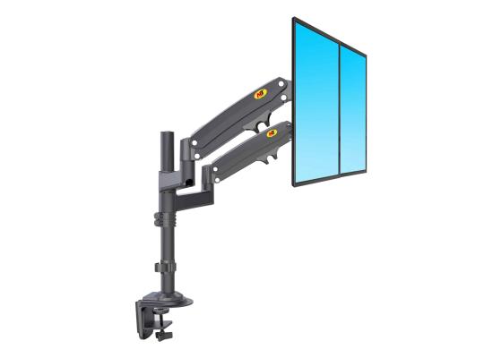 h180-99-1-550x400-1.jpg NB North Bayou H180 17" to 27" Ergonomic Gas-Spring Multifuntional Desk Mount TV Bracket