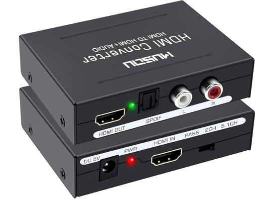 hd-hd-audio-7-550x400-1.jpeg HDMI to HDMI + Audio Extractor Repeater HDMI to 5.1 spdif digital audio Converter