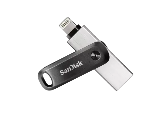 SanDisk iXpand Flash Drive Go - 128GB (SDIX60N-128G-GN6NN)