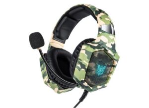 ONIKUMA K8 ARMY CAMOUFLAGE GAMING HEADSET STEREO SURROUND WITH MICROPHONE