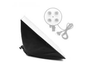 Continuous SoftBox Lighting 4 Socket