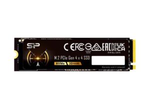 Silicon Power US75 PCIe Gen 4x4 NVMe™ SSD 4TB