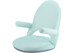 Nnewvante Floor Chair with Back Support and Armrest